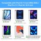 thumbnail image 3 of Funda con teclado Runelk Magic-Style para iPad Air 11" y Pro 11", 3 of 9