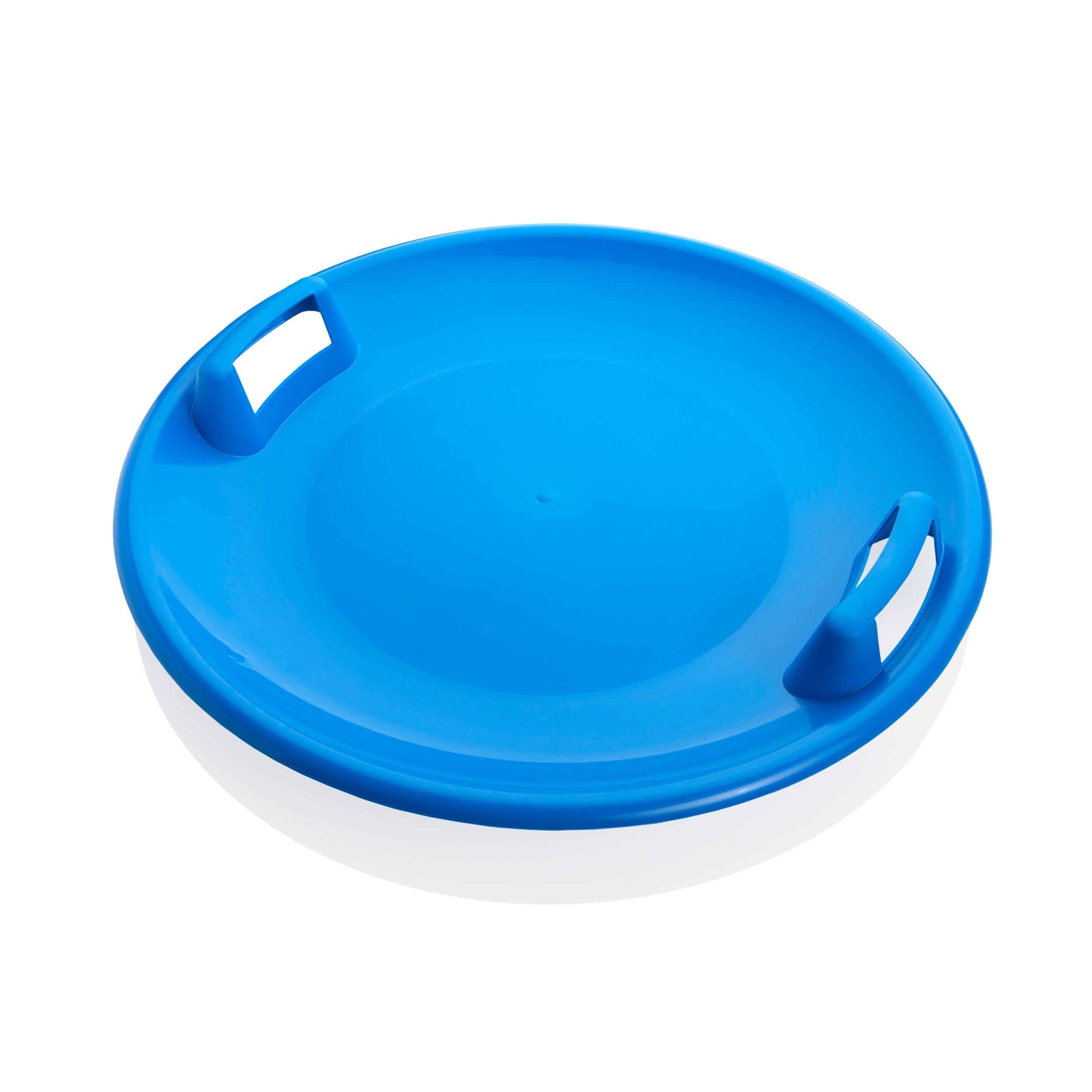 Superstar 24-Inch Saucer Snow Sled for Kids and Adults by Plastkon Blue by Plastkon