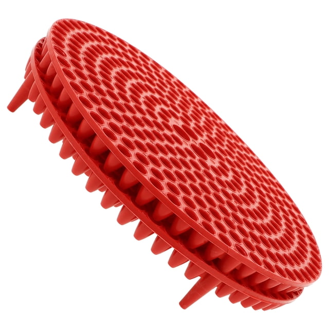 SEWACC 1 Pair Car Wash Bucket Insert for Automotive Wash Bucket Insert Grit Red PP