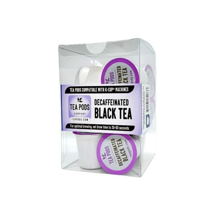 DECAF Black tea pods K-Cup compatible