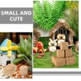 thumbnail image 3 of BEADCEST 6Pcs Mini Straw Hay Square DIY Accessories for Model Makers 2.00X2.00X2.00in Wooden, 3 of 6