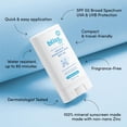 thumbnail image 2 of KraveBeauty Beet The Sun SPF 40 PA+++ Dúo de protector solar de amplio espectro Dúo SPF químico diario no graso Sin yeso blanco ni pelusas Para todo tipo de piel Vegano y libre de crueldad 1.7 fl oz x, 2 of 5