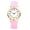 D, variant on Round Analog Watch for Women: Ladies' Quartz Wristwatch with Clear Arabic Numeral Scale Silicone Strap, Easy to Read for Leisure Business Gifts