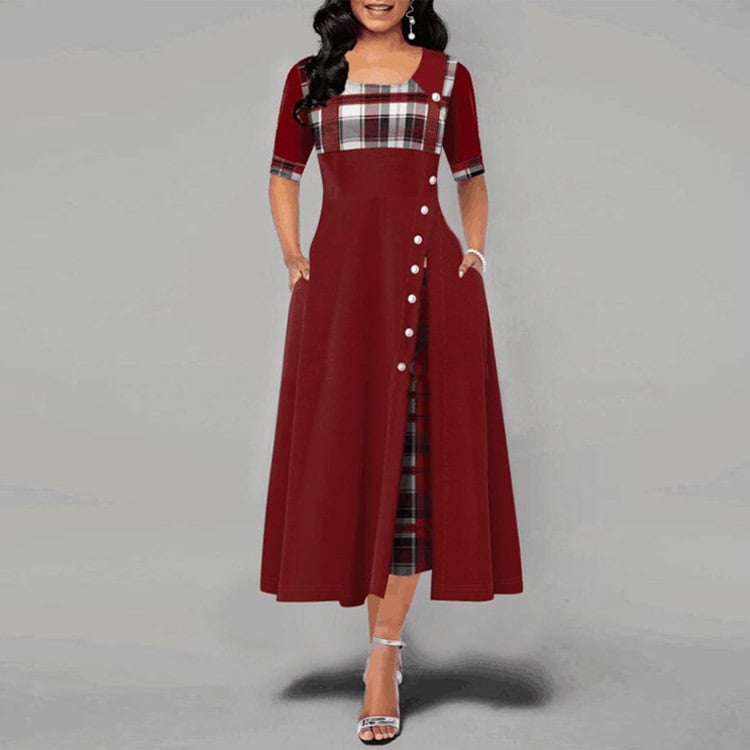 red dresses at walmart