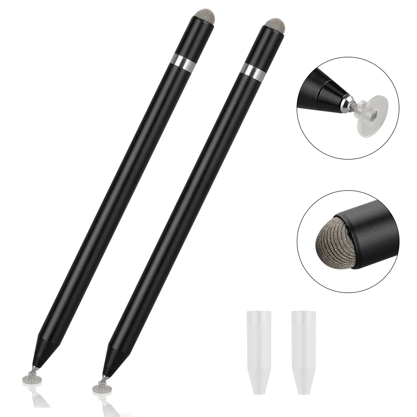 EEEKit Stylus Pen, 2Pcs Universal Disc Stylus Pens, [2 in 1 Precision
