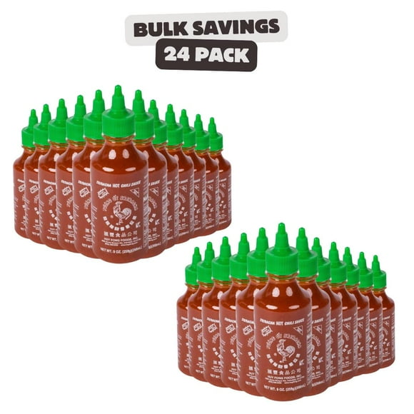 Huy Fong 9 oz. Sriracha Hot Chili Sauce - 24/Case
