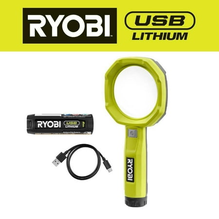 

USB Lithium 200 Lumens Magnifying Light Kit with 2.0 Ah Battery and USB Charging Cable