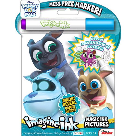 Bendon 42317 Puppy Dog Pals Imagine Ink Magic Ink Pictures, One Size, Multicolor