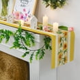 thumbnail image 4 of Ongmies Chemin de Table en Solde Style Été Passionné Robe de Maison Lin Nappe Imprimée Drapeau Fleur Restaurant Occidental Décoration Maison, 4 of 4