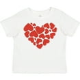 thumbnail image 3 of Inktastic Love, Hearts, Red Hearts, Valentine's Day Girls Toddler T-Shirt, 3 of 5