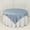 Dusty Blue, variant on Efavormart Ivory Lamour Satin Table Overlay, Square Tablecloth Topper - 72"x72"