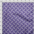 thumbnail image 4 of oneOone Polyester Lycra Dark Purple Fabric Ikat Fabric For Sewing Printed Craft Fabric By The Yard 56 Inch Wide, 4 of 6