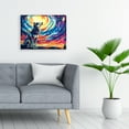 thumbnail image 7 of ArtSkills Starry Night Wolf Paint by Number Art Kit for Adults, 20" x 15" Stretched Canvas, Unisex Wall Art, 7 of 7