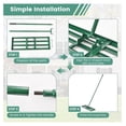 thumbnail image 7 of Lawn Leveling Rake, Heavy Duty Leveler Tool with 180° Rotatable Head & 67’’ Long Handle, Garden Rake for Yard Garden Golf Course, Soil Sand, Dirt Surfaces (30’’L x 10’’W), 7 of 7