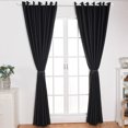 thumbnail image 4 of Graflsoa Rideau Occultant Premium en Polyester avec Œillets, 140x245cm, Plusieurs Options de Couleurs Y Compris Noir, 4 of 6