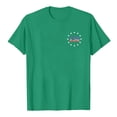 thumbnail image 7 of CAICJ98 Women's 250Th America Anniversary Casual Printed Crew Neck T-Shirt Faith Freedom 250 Years Women's Tshirt (Green,M), 7 of 7