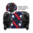 thumbnail image 3 of Goofa Patriotic Star Pattern Pattern Luggage Covers For Suitcase,Suitcase Cover Protector Fit 18-32 Inch Luggage-Small, 3 of 9