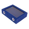 thumbnail image 4 of Rings Earring Organizer Tray with Clear Lid, Jewelry Display Box 7 Slots Velvet  Storage Display Case Clear Lid 7 Slot  Organizer Box Jewelry Case Jewellery Display Storage, 4 of 8