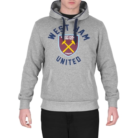 West Ham United FC Mens Graphic Fleece Hoodie