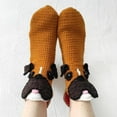 thumbnail image 1 of Liacowi Funny Animal Socks for Women Novelty Crocodile Floor Socks Christmas Creative 3D Knit Sock, 1 of 1