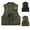 Camouflage, variant on Mens Outdoor Vest Breathable Quick-Dry Fishing Vest Work Camping Hiking Utility with More Pocket Army Green 12(XXL)