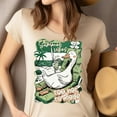 thumbnail image 4 of Funny Summer Duck T-Shirt for Women, Too Hot to Move Beach Vibes Graphic Tee, Black, Size S, 4 of 6