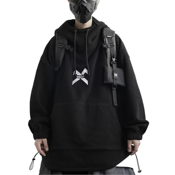 Niepce Inc Cotton Streetwear Techwear Urban Hoodie (Men's)
