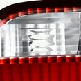 thumbnail image 5 of Spec-D Tuning Red Tail Lights Compatible with 1999-2000 Honda Civic 4 Door Sedan Left & Right Pair Assembly, 5 of 7