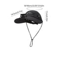 thumbnail image 3 of Solar Powered Cooling Fan Sun Hat For Men And Women, Wide Brim Breathable Mesh Summer Protection Cap For Fishing And Hiking, 3 of 6