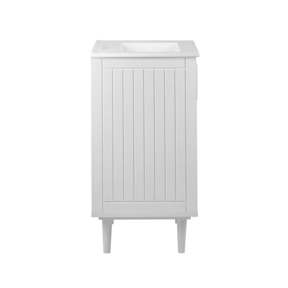 Modway Augusta 24" Modern Style Wood Bathroom Vanity in White