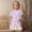 Purple, variant on Eltusu Girls Graphic Tee, Casual Crew Neck Pullover Short Sleeve Kids T-shirts Multicolor Size 3-14 T