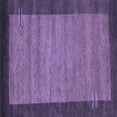 thumbnail image 1 of Ahgly Company Machine Washable Indoor Square Abstract Blue Contemporary Area Rugs, 8' Square, 1 of 4