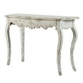 thumbnail image 2 of DeeHome 46" x 16.5" x 30" Slimline Whitewash Console Table, for Hallway Living Room Bedroom, 2 of 9