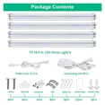 thumbnail image 3 of 51LED T5 Grow Lights Red White Full Spectrum High PPFD Plants Light Strips, Expandable Greenhouse Seedings Phyto Lamp Mains ,Super Long Life, 3 of 7