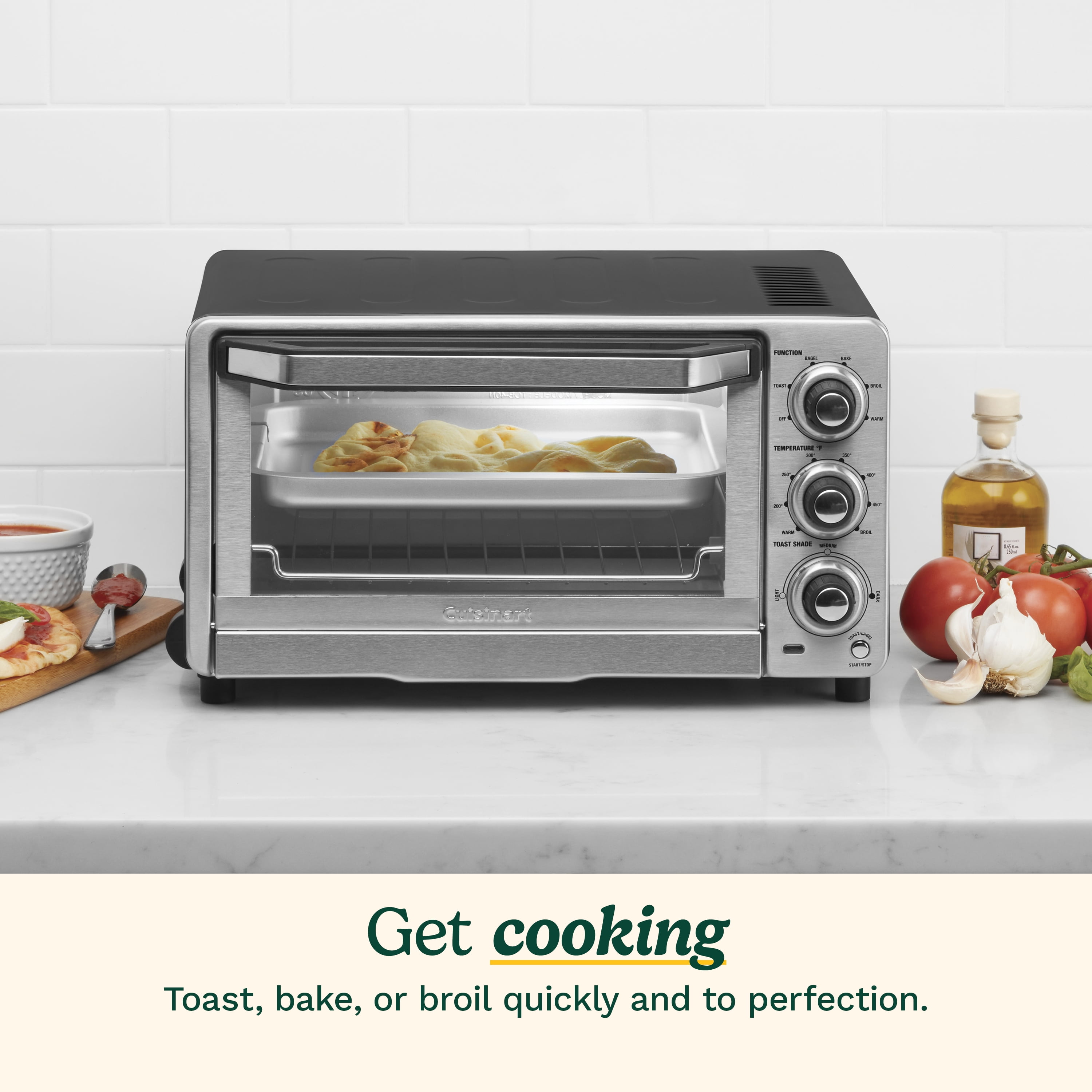 Cuisinart Custom Classic Toaster Oven Broiler, TOB-40NNAS