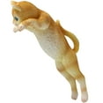 thumbnail image 3 of STRANDCHIC Lifelike Resin Cat Statue with Khaki Flower Pot Hanger for Home Decor Indoor Outdoor, 3 of 6
