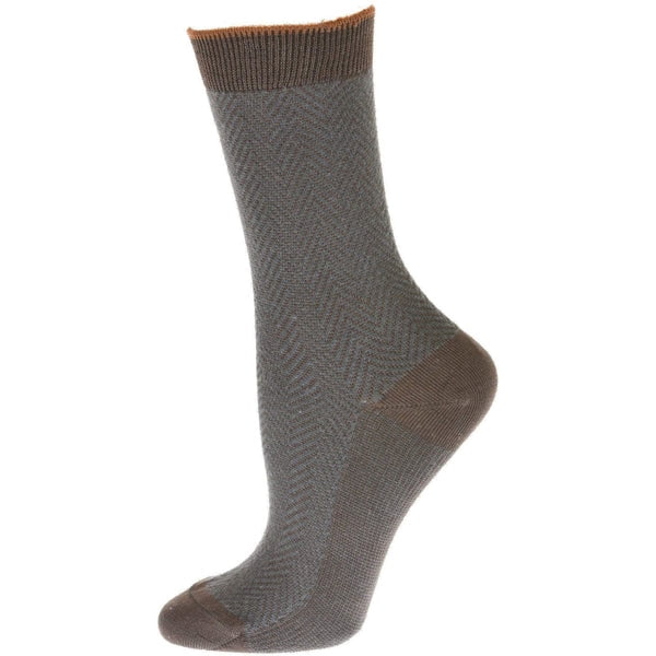 Sierra Socks Robe en Coton Mercerisé à Chevrons pour Femmes, Décontractée