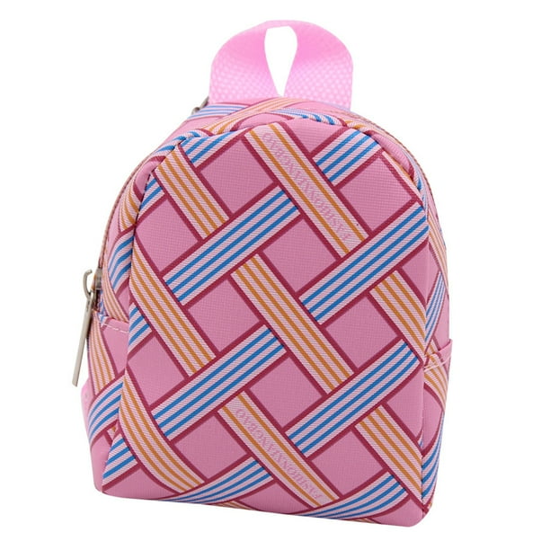 Doll Accessories Backpack Doll Color Cartoon 18 Inch Doll Backpack Pink