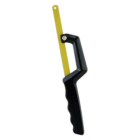 

Great Neck 10 in. Close Quarter Hacksaw Black/Yellow 1 pc.