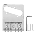thumbnail image 2 of Guitars Tailpiece, Saddle Bridge 10x8x2cm Easy Installation With Hex Wrench For Instrument, 2 of 8