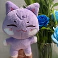 thumbnail image 1 of Kpop ATEEZ X ANITEEZ Plush Keyring 10cm Stuffed Doll Toys, 1 of 5