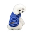 thumbnail image 2 of CICRKHB Small Dog Sweater Pet Spring and Summer Solid Color Dog Shirt Costumes Pet Dog Clothes Vest Pet Supplies Blue, 2 of 2