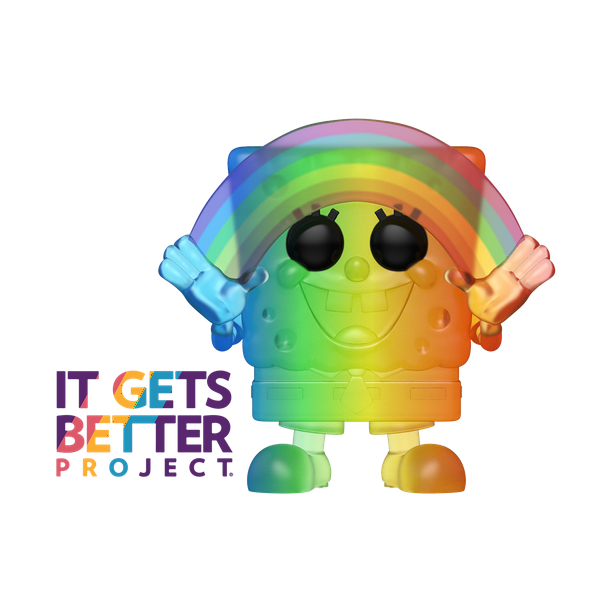 Funko POP! Animation: Pride 2020 - Spongebob (Rainbow) - Walmart.com - Walmart.com
