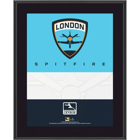 London Spitfire 10.5" x 13" Overwatch League Sublimated Team Logo Plaque