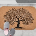thumbnail image 6 of 1pc Tree on Coir Mat Absorbent Non-Slip Bathroom Thickened Flannel Rug Decor,Soft,Quick Drying,Suitable For Indoor/outdoor Use,Bathrooms,Bedrooms,Kitchens,Terrace,Laundry Rooms,16"x24", 6 of 9