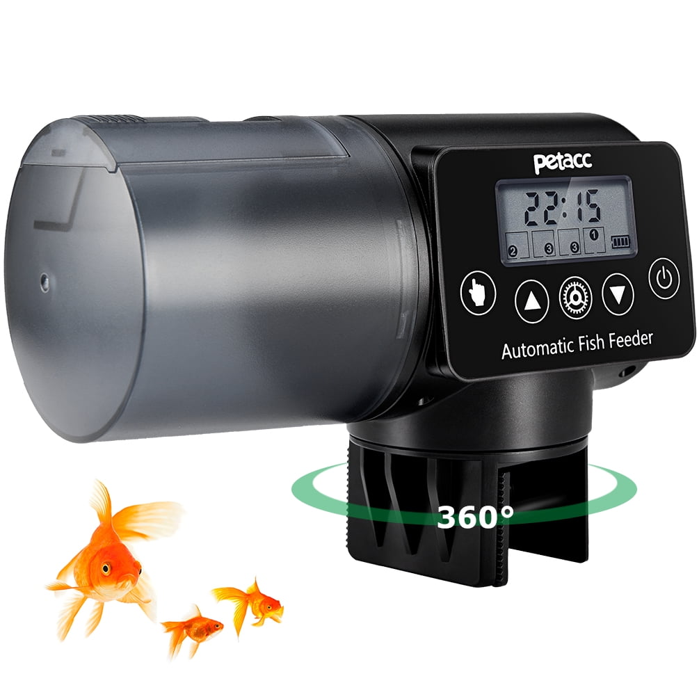 Automatic Fish Feeder, Programmable MoistureProof Electric Auto Fish