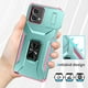 thumbnail image 4 of Funda para GANGXUN Motorola Moto G Stylus 5G 2023 - Soporte metálico, Función magnética, Verde, 4 of 5
