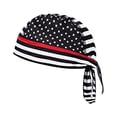 thumbnail image 2 of Lumistal Skull Caps for Men Unisex Breathable Sports Beanie Hat Lightweight Lined Cap For Outdoor Cycling Running Head Wrap for Men Red One Size, 2 of 3