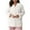 White, variant on Admvng Winter Coats for Women Pajamas Double-Faced Fleece Thickened Home Wear Cardigan Winter Clothing for Women S-3XL