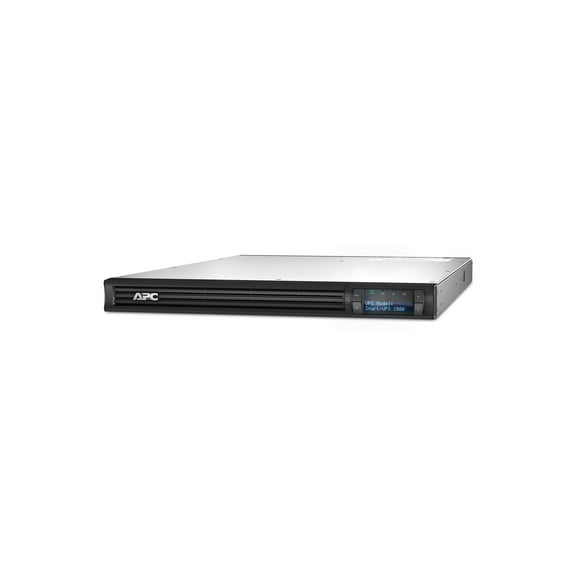 APC Smart-UPS, Line Interactive, 1500VA, Rackmount 1U, 230V, 4x IEC C13 outlets, SmartSlot, AVR, LCD - 1U Rack-mountable - 4 Hour Recharge - 5 Minute Stand-by - 230 V Input - 230 V AC Output - Sine...
